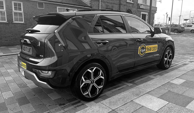 a image with a CabCo Cab in Ashford Town Centre